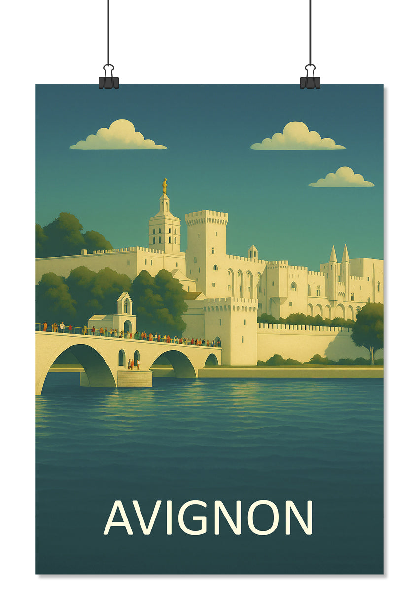 Affiche Avignon