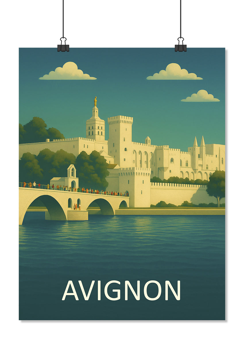 Affiche Avignon