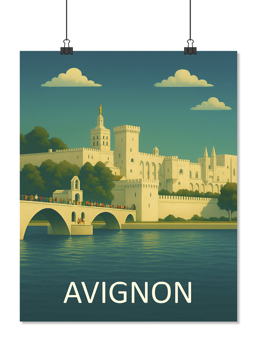 Affiche Avignon