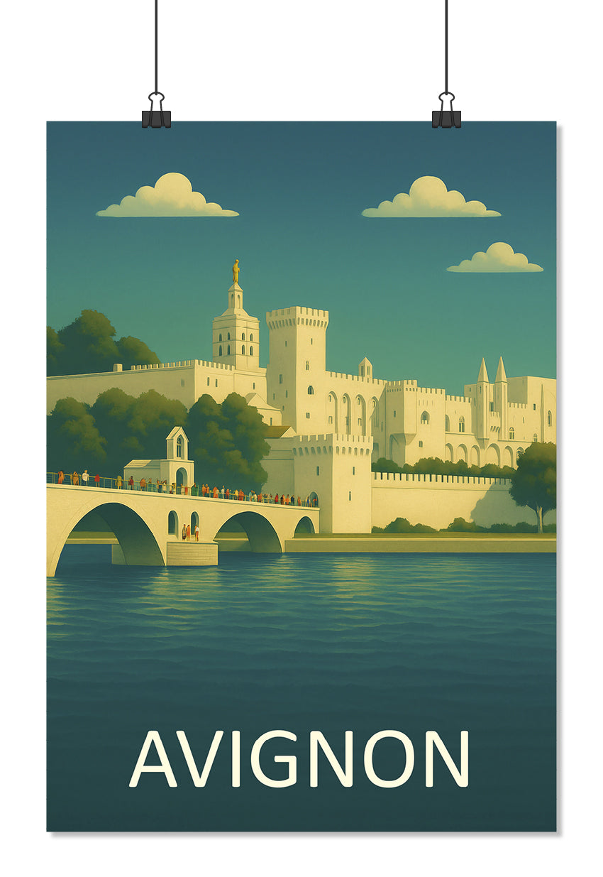 Affiche Avignon