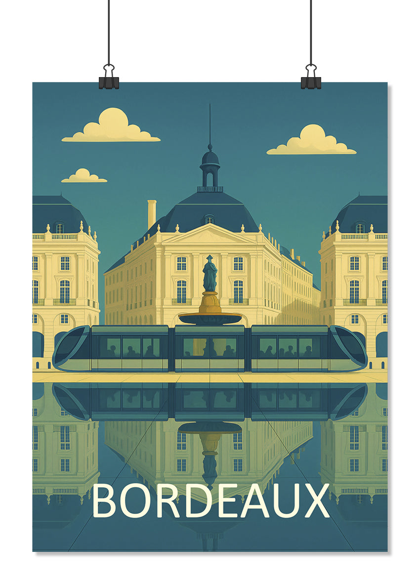 Affiche Bordeaux