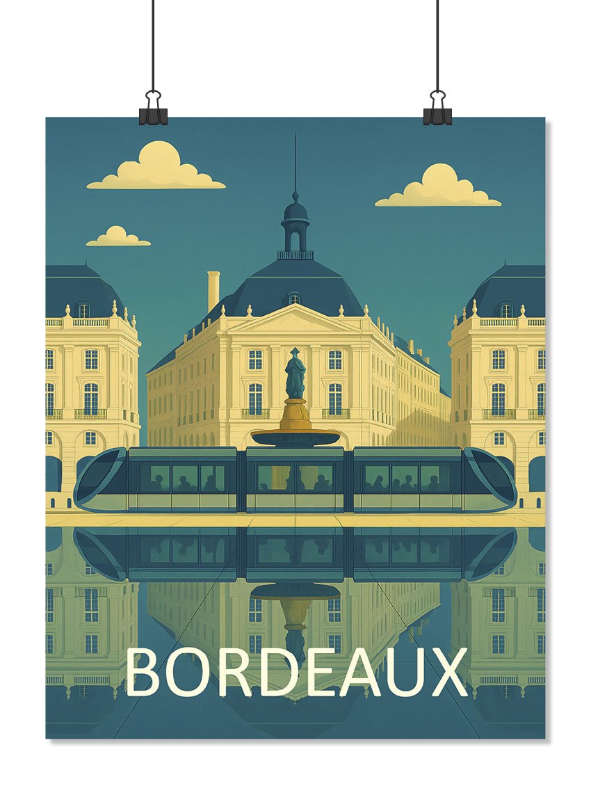 Affiche Bordeaux