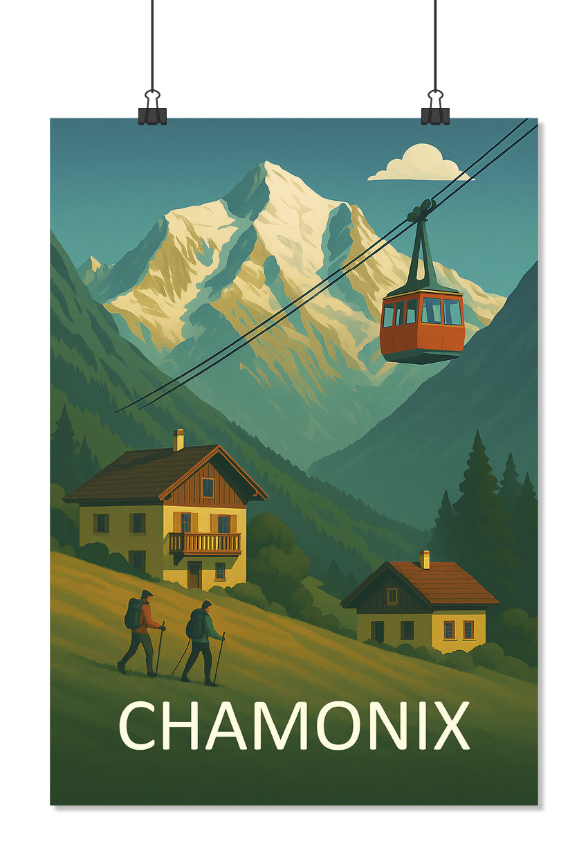 Affiche Chamonix