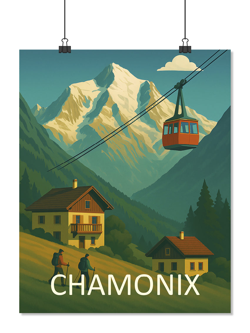 Affiche Chamonix