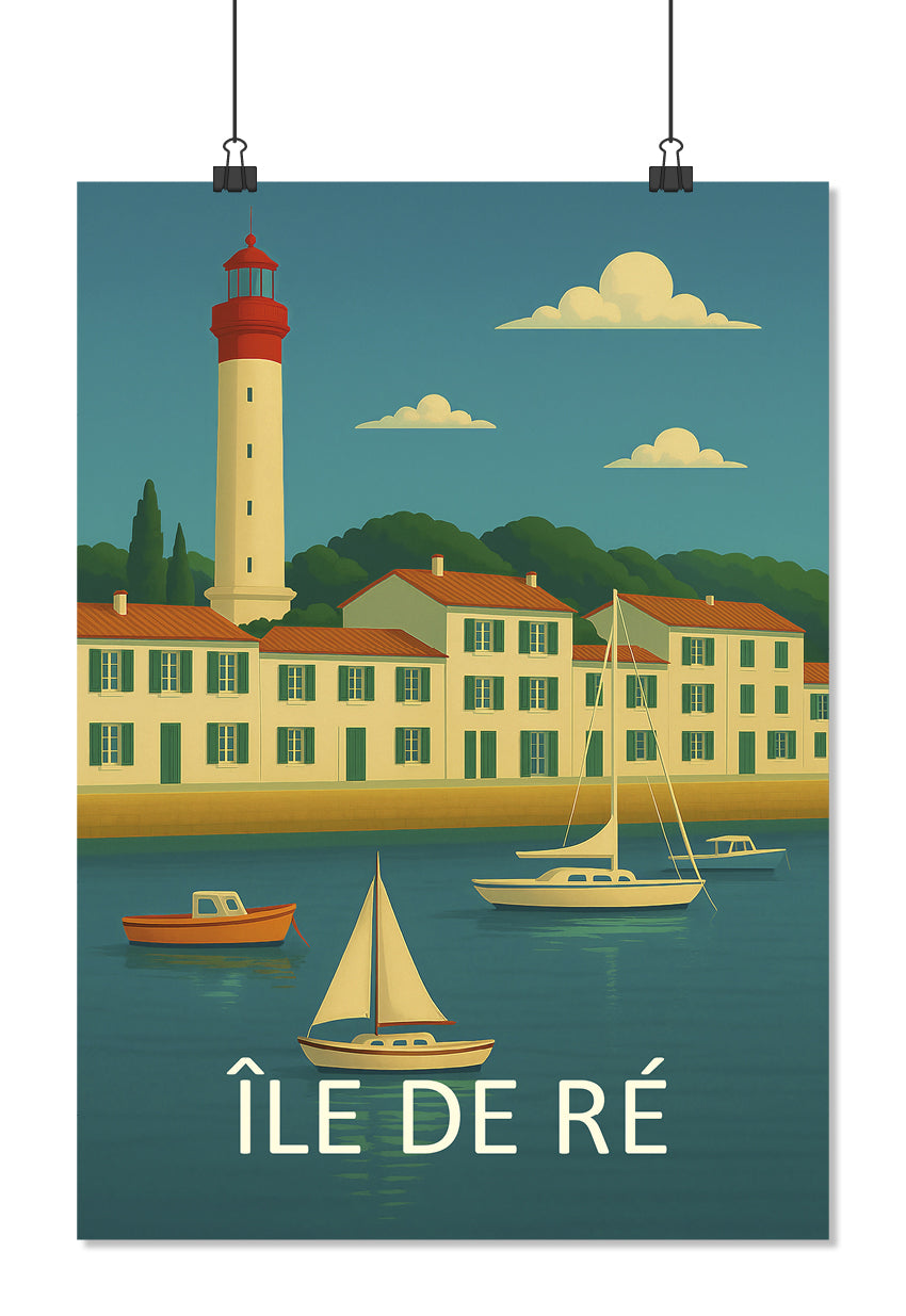 Affiche Ile de Ré