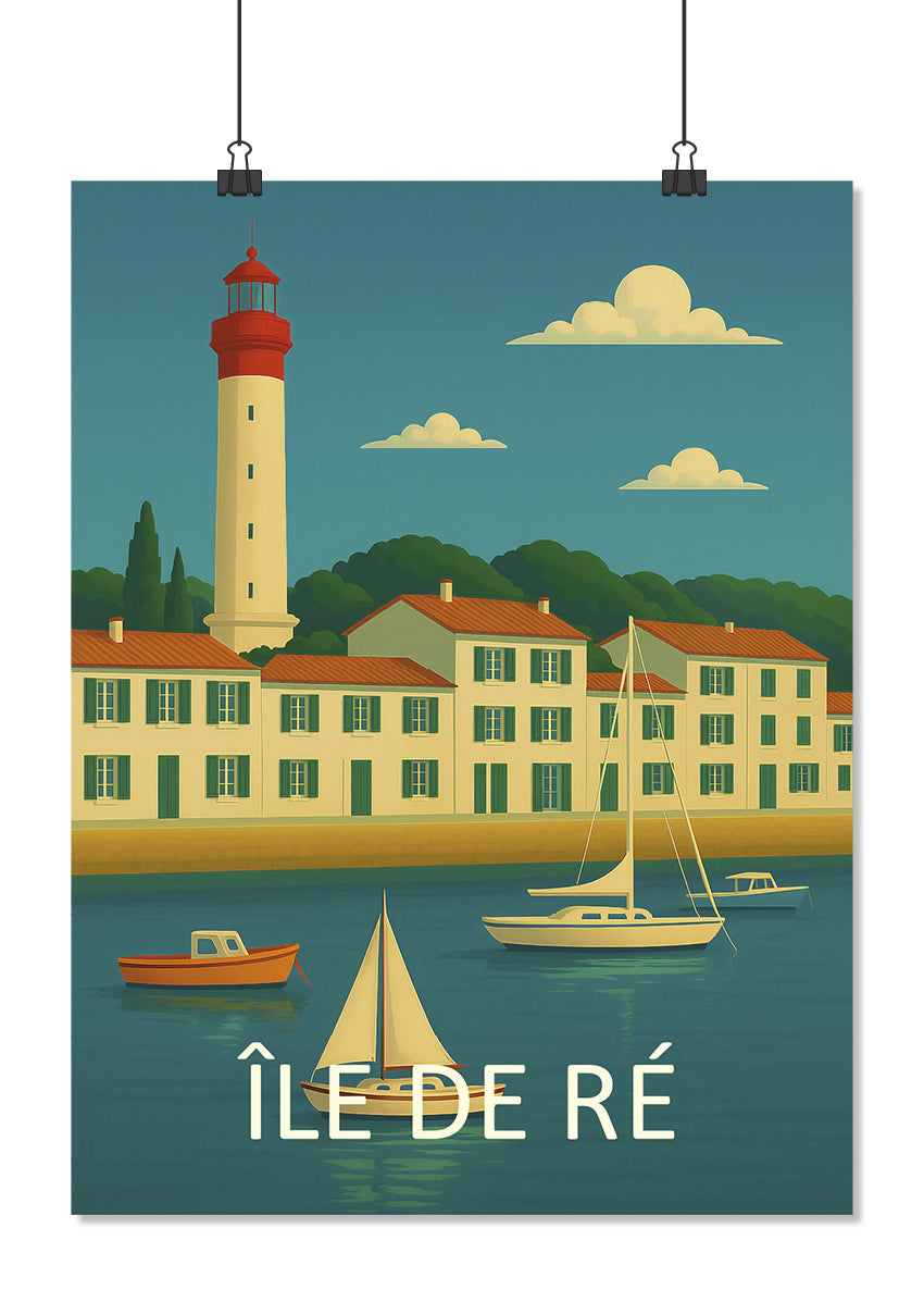Affiche Ile de Ré