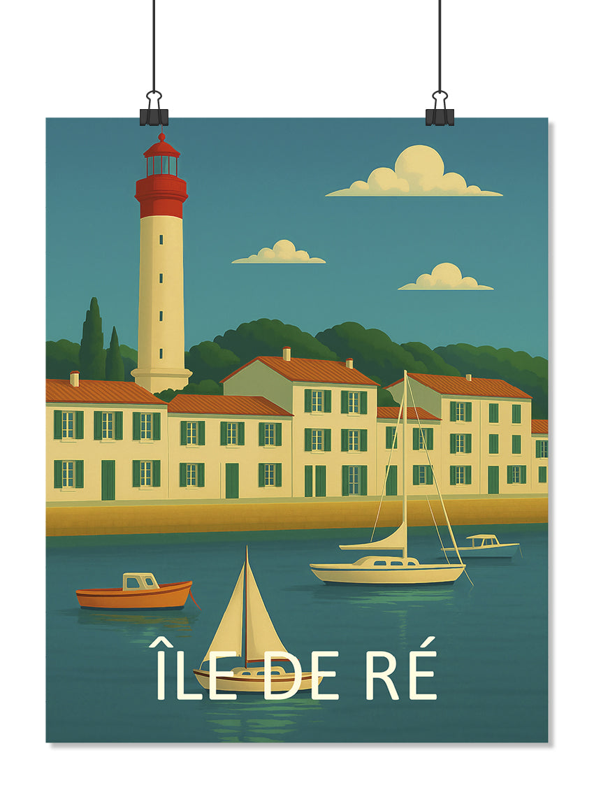 Affiche Ile de Ré