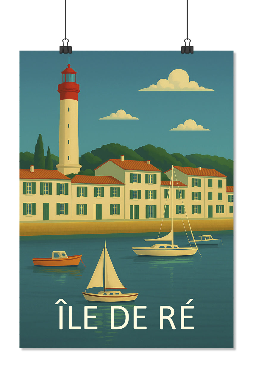 Affiche Ile de Ré