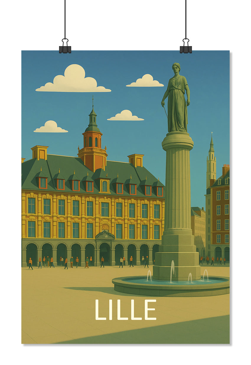 Affiche Lille