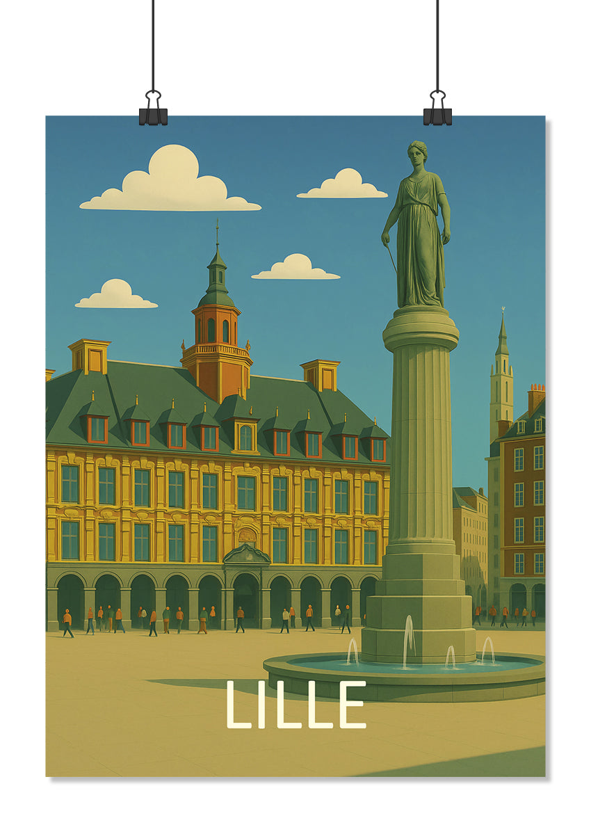 Affiche Lille