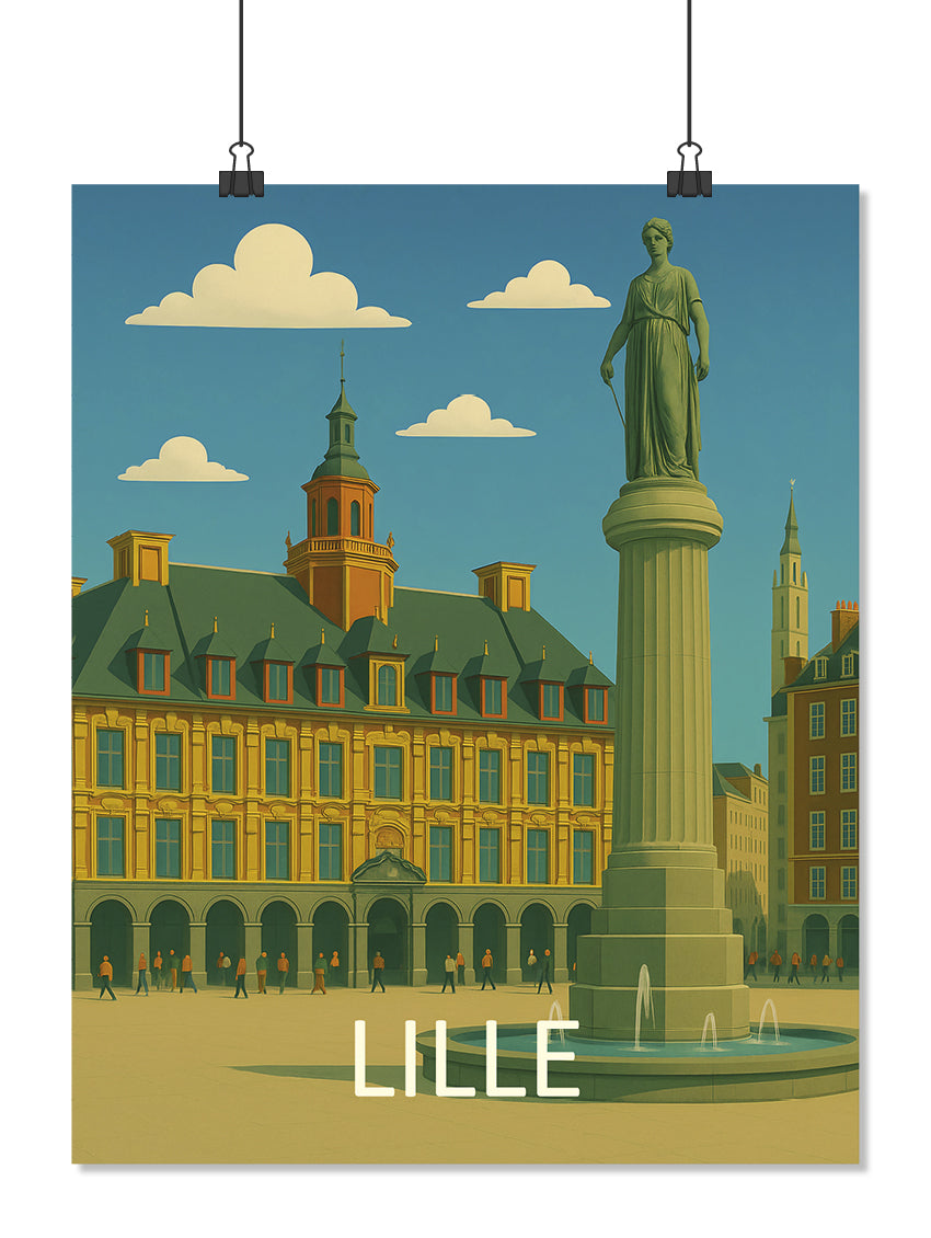 Affiche Lille
