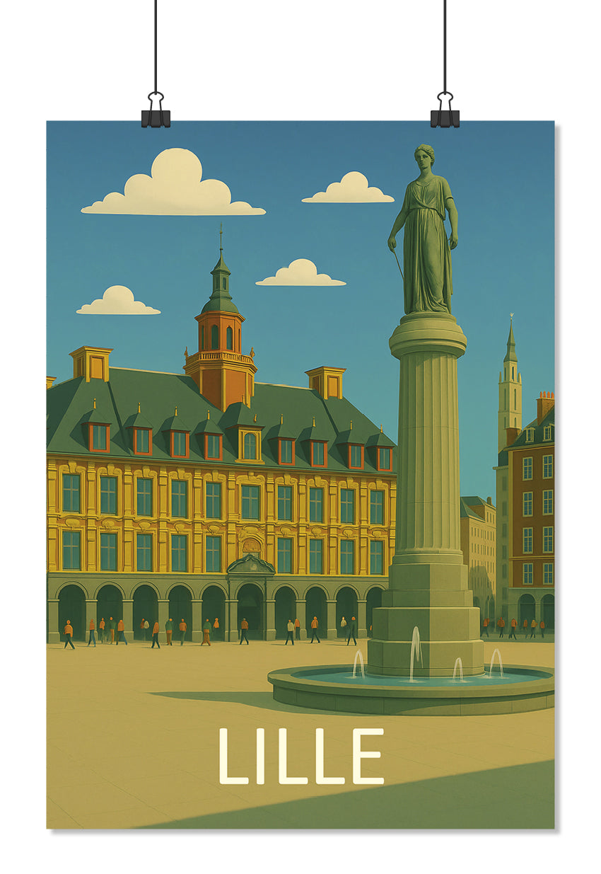 Affiche Lille