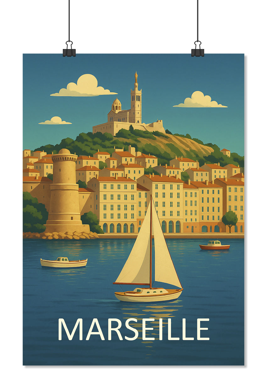 Affiche Marseille