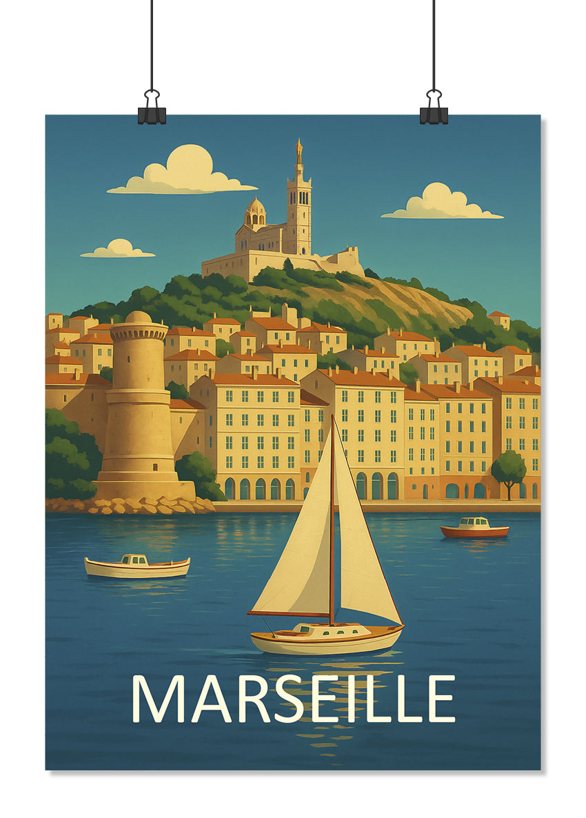 Affiche Marseille