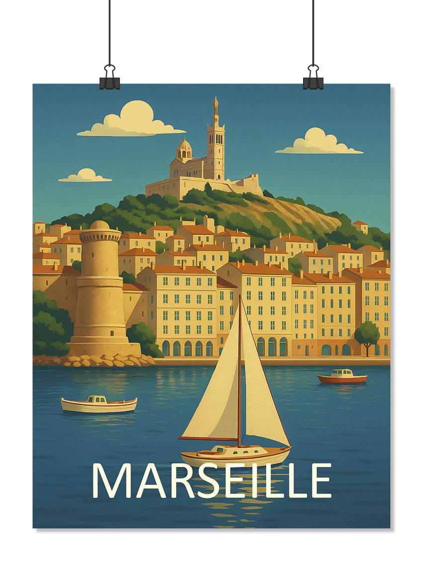 Affiche Marseille