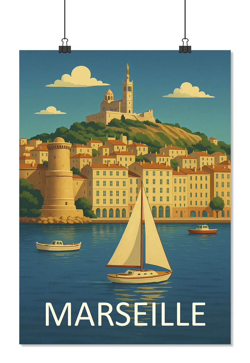 Affiche Marseille
