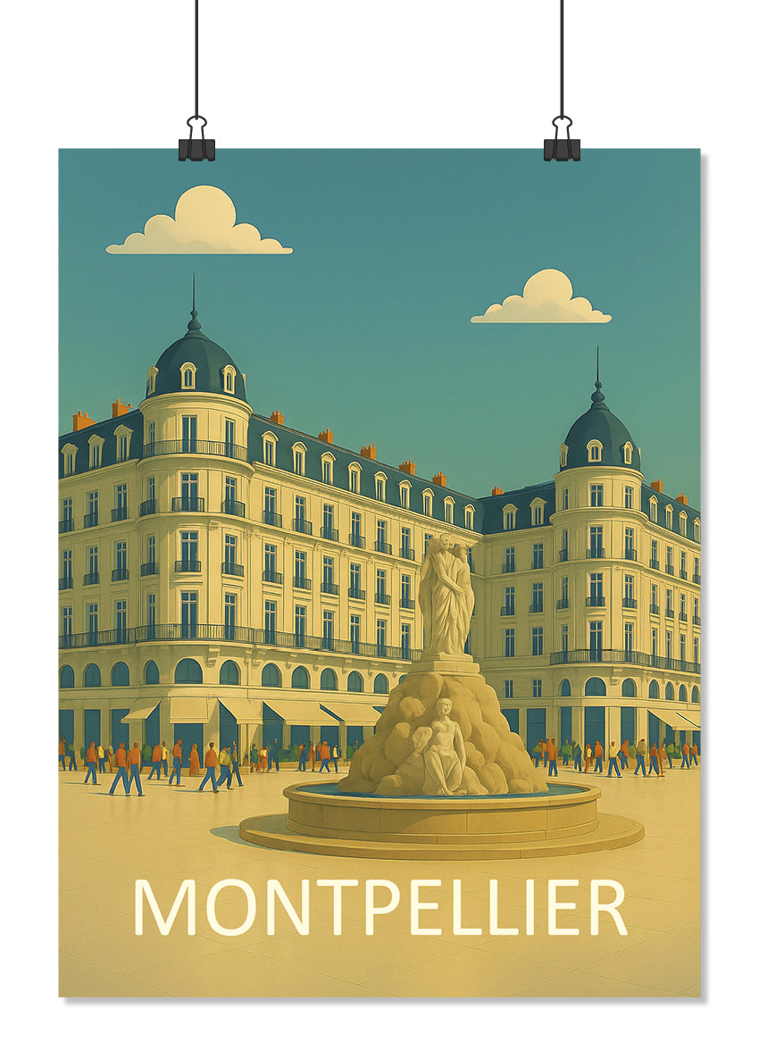 Affiche Montpellier