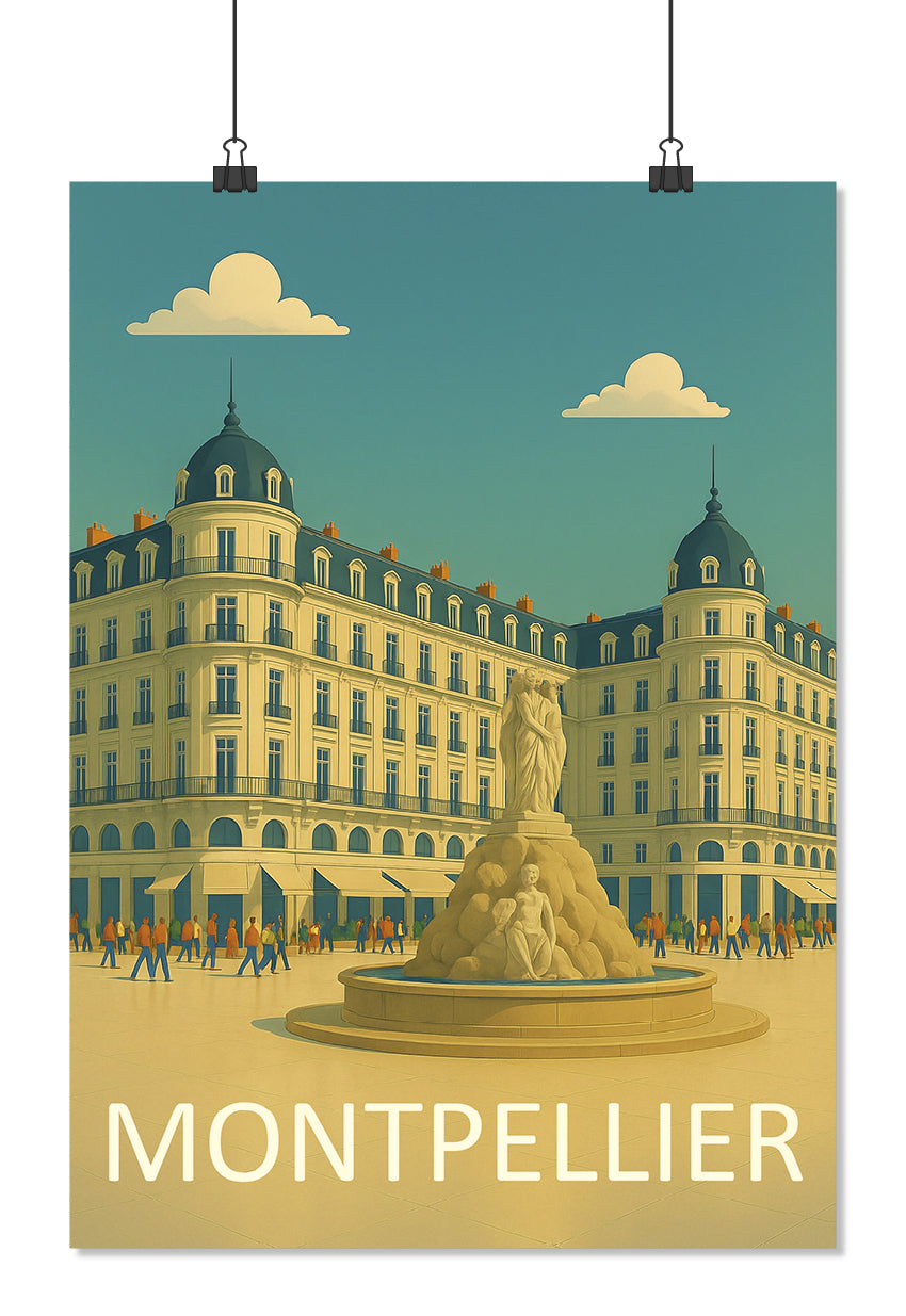 Affiche Montpellier