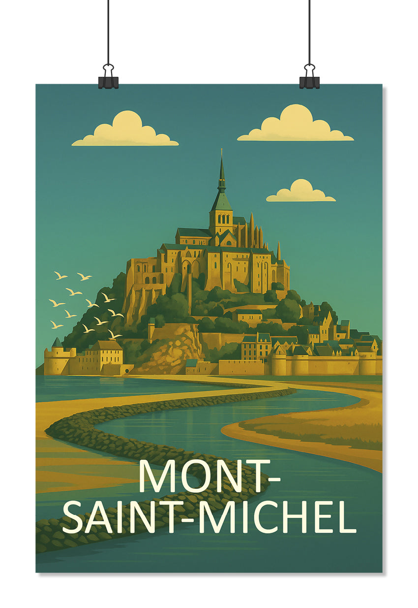 Affiche Mont-Saint-Michel
