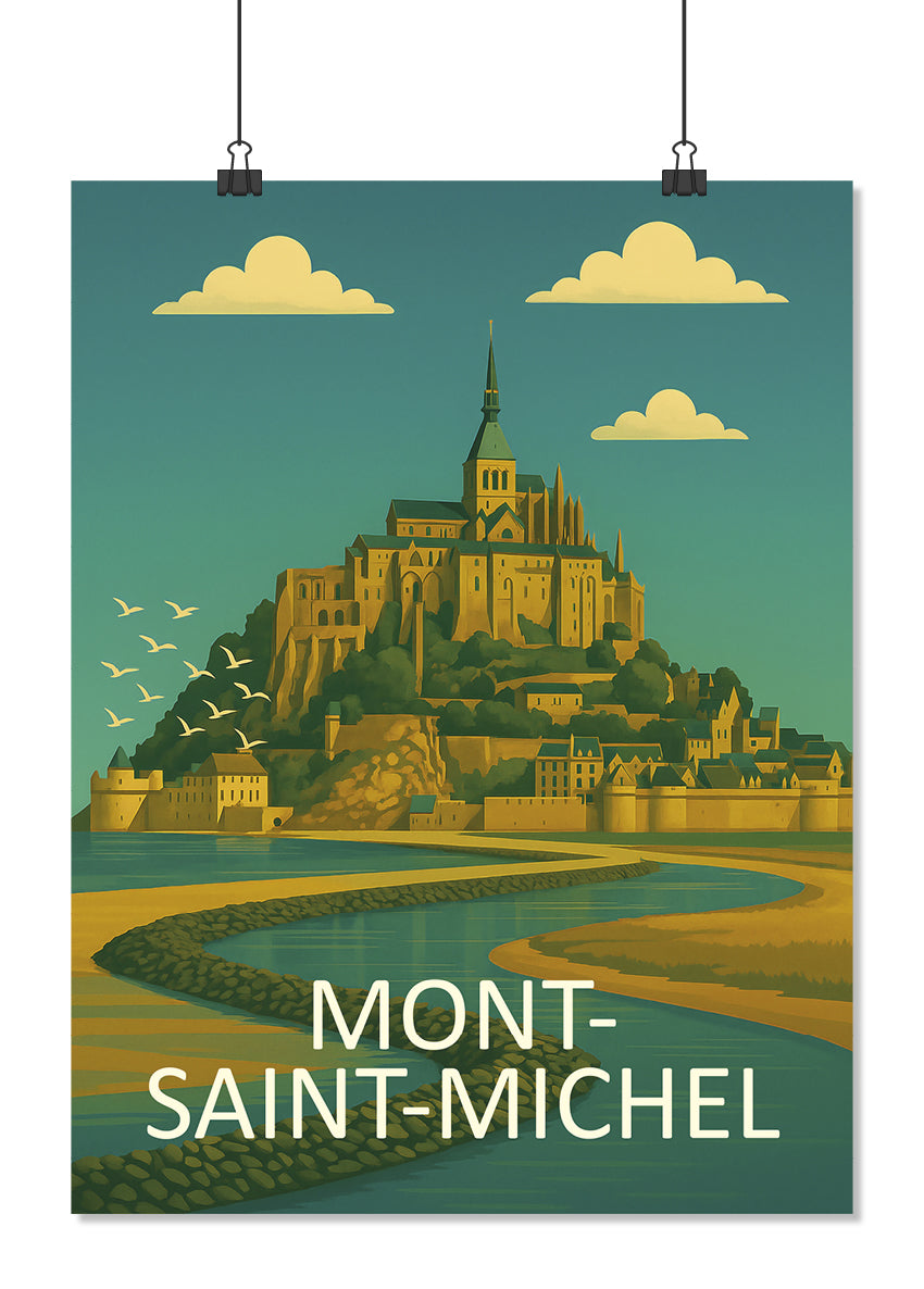 Affiche Mont-Saint-Michel