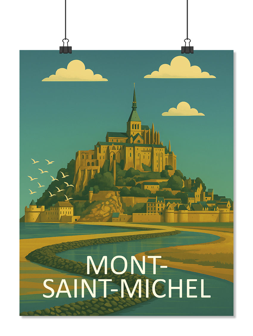 Affiche Mont-Saint-Michel