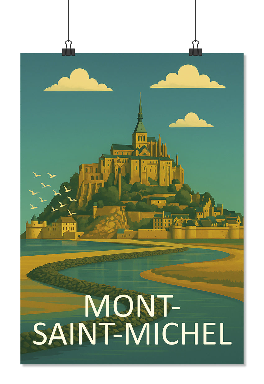 Affiche Mont-Saint-Michel