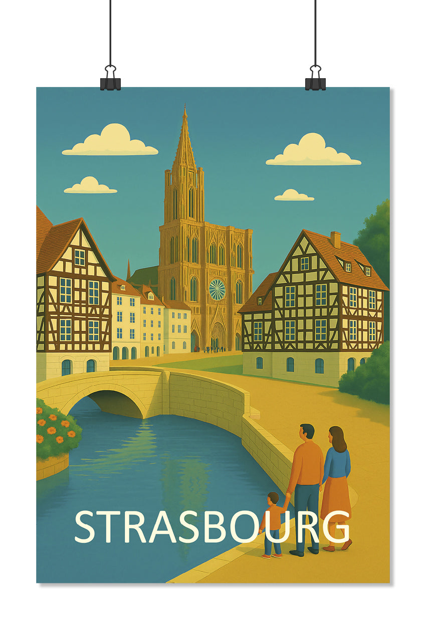 Affiche Strasbourg