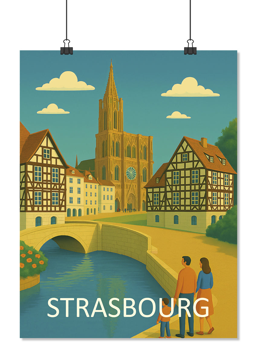 Affiche Strasbourg