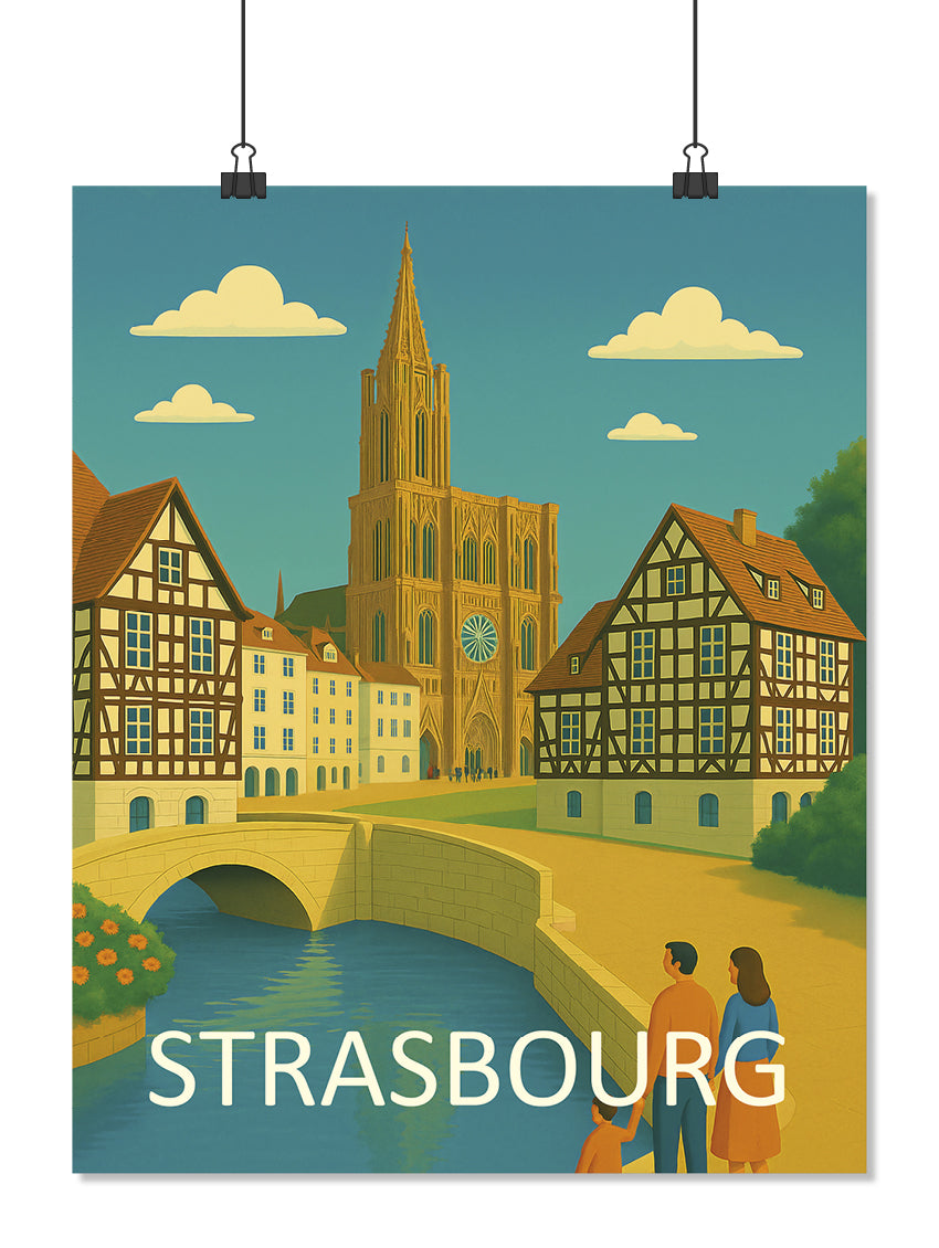 Affiche Strasbourg