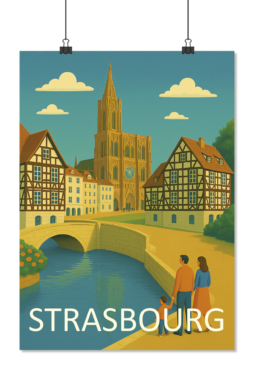 Affiche Strasbourg