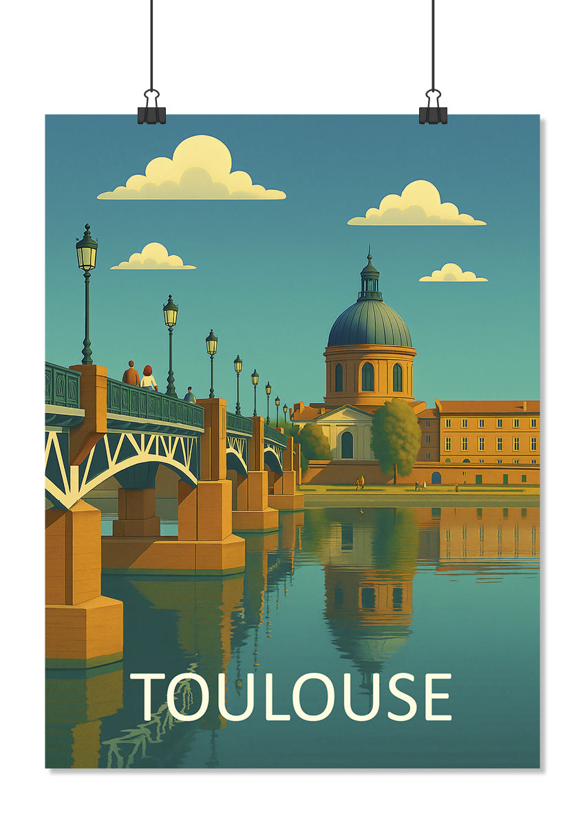 Affiche Toulouse