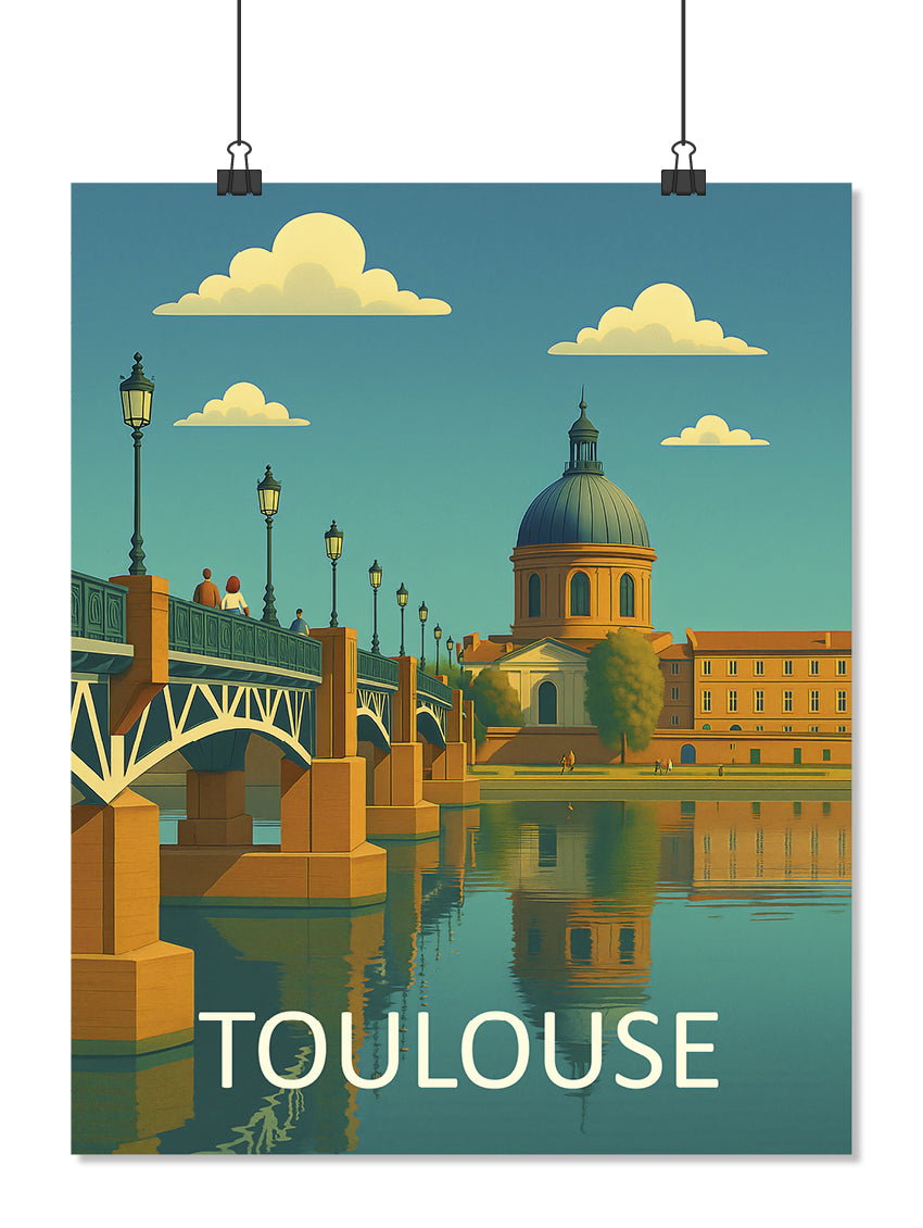 Affiche Toulouse