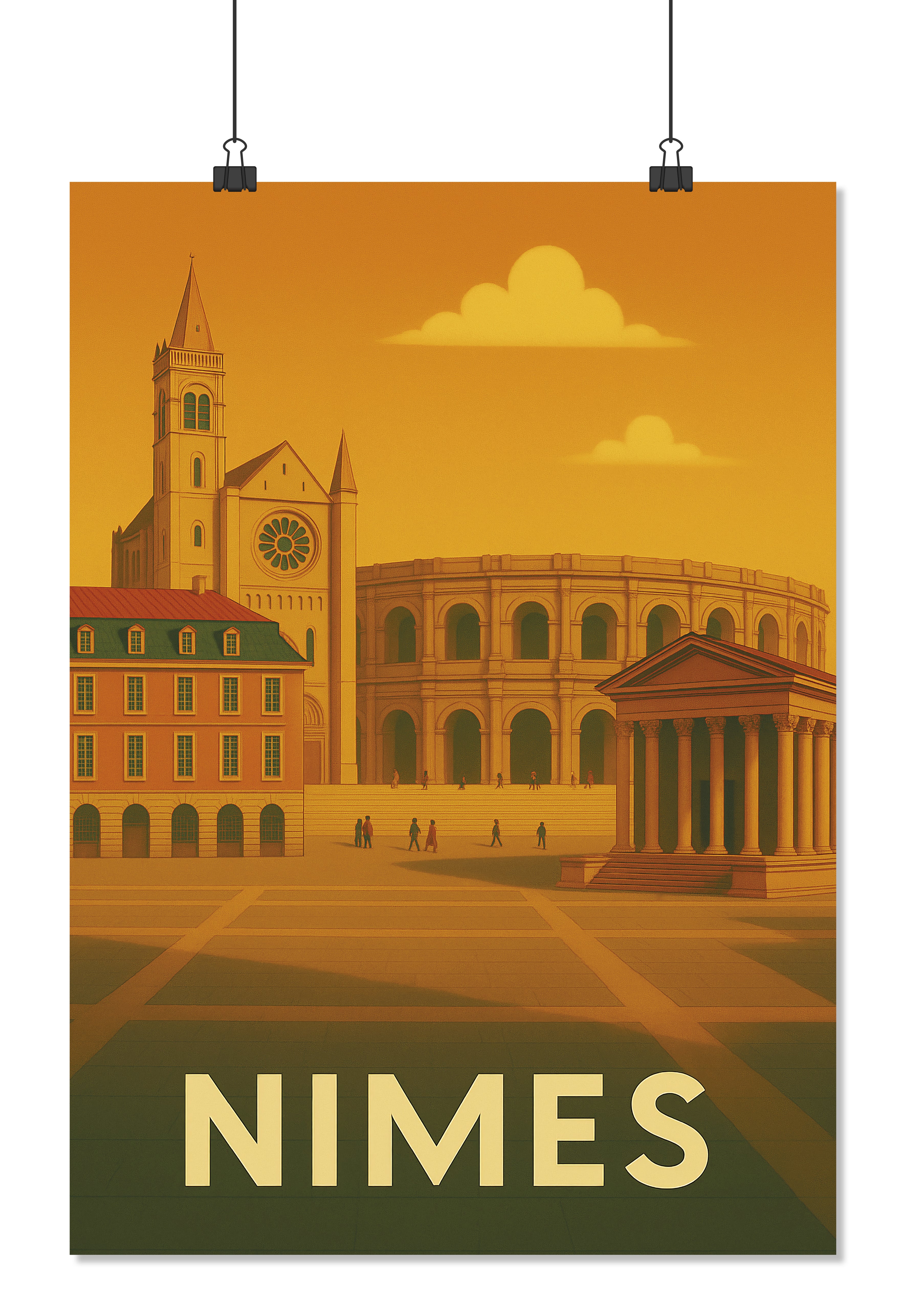 Affiche Nîmes