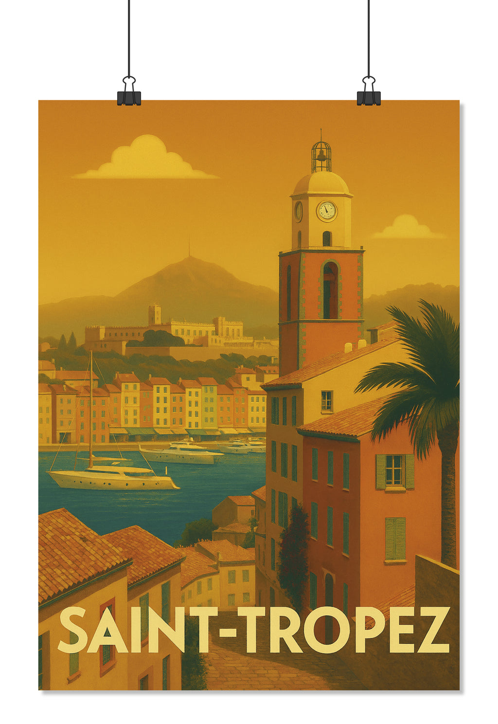 Affiche Saint-Tropez