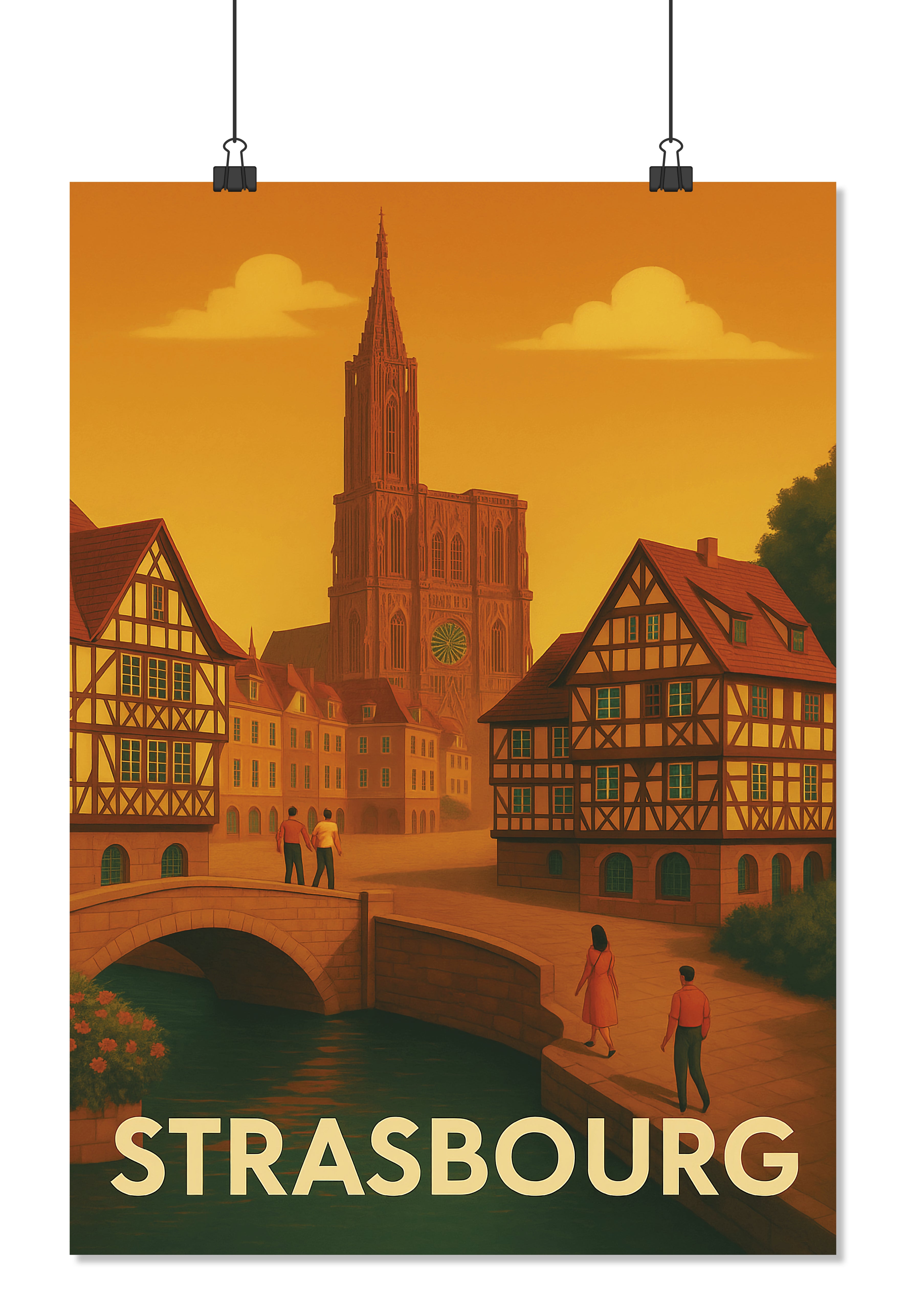 Affiche Strasbourg