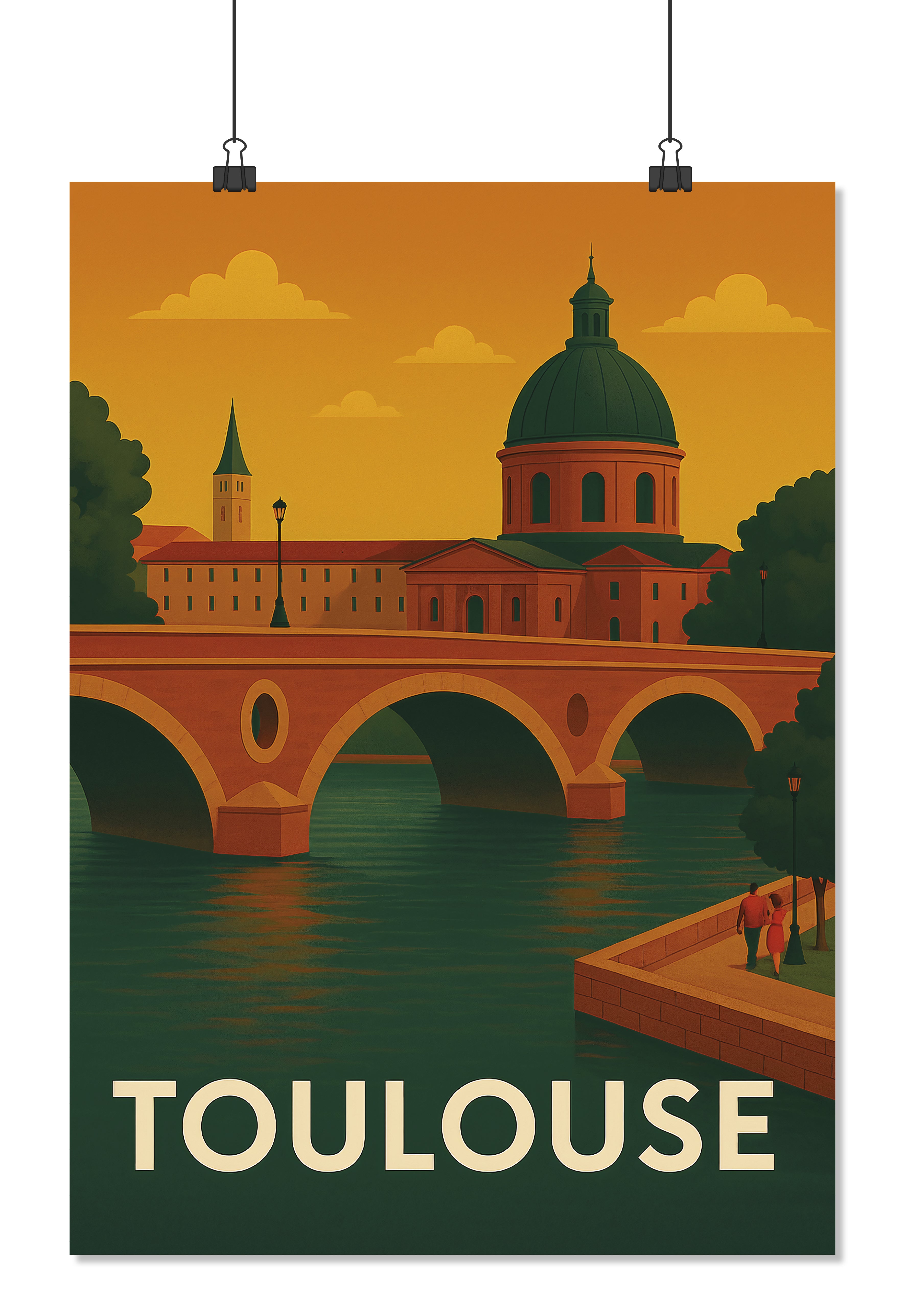 Affiche Toulouse