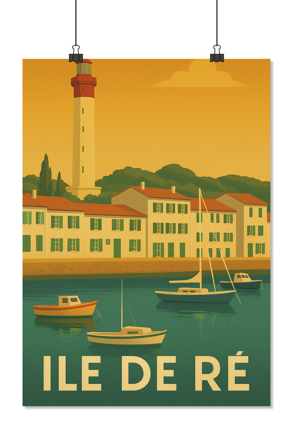 Affiche Ile de Ré