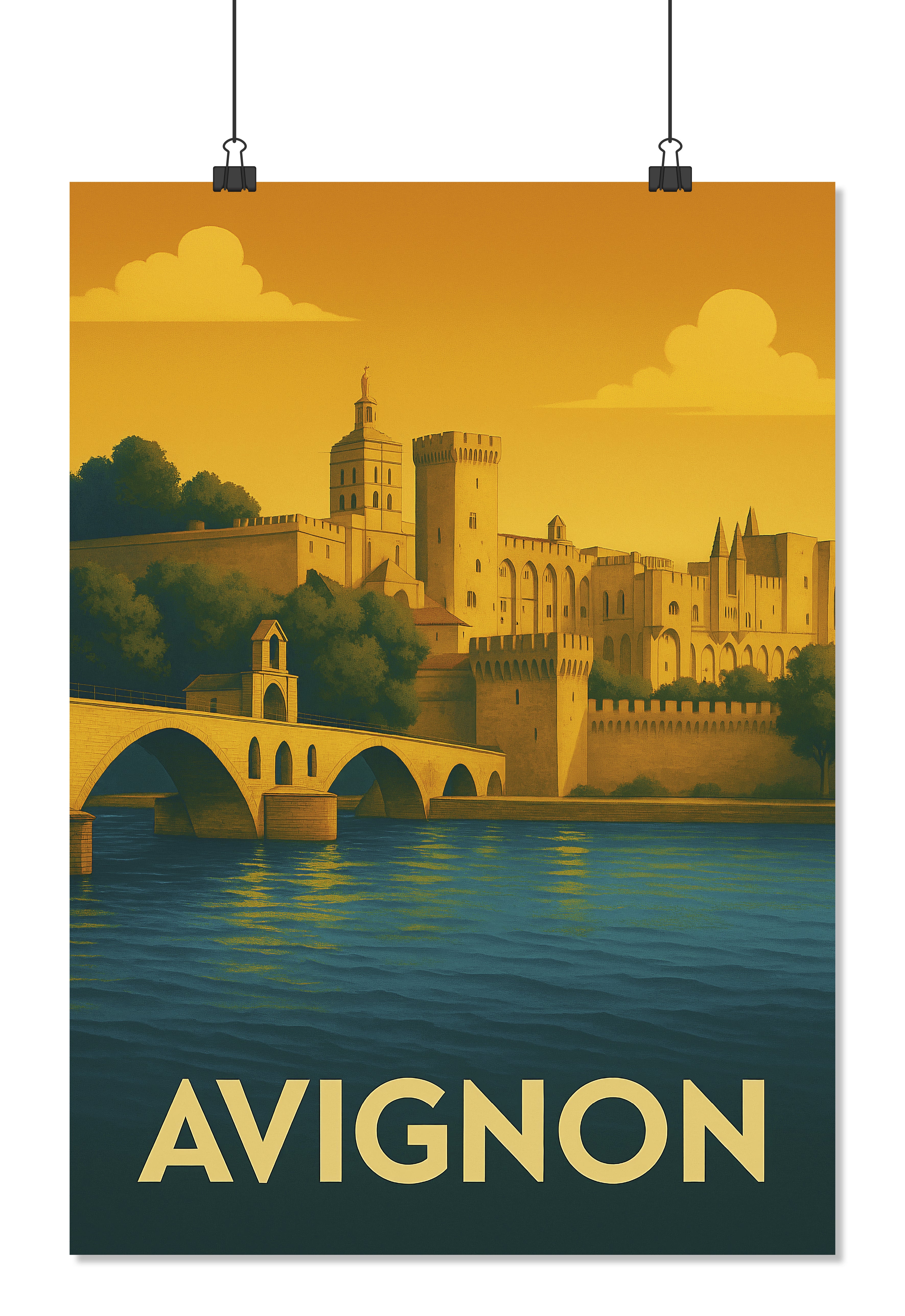 Affiche Avignon