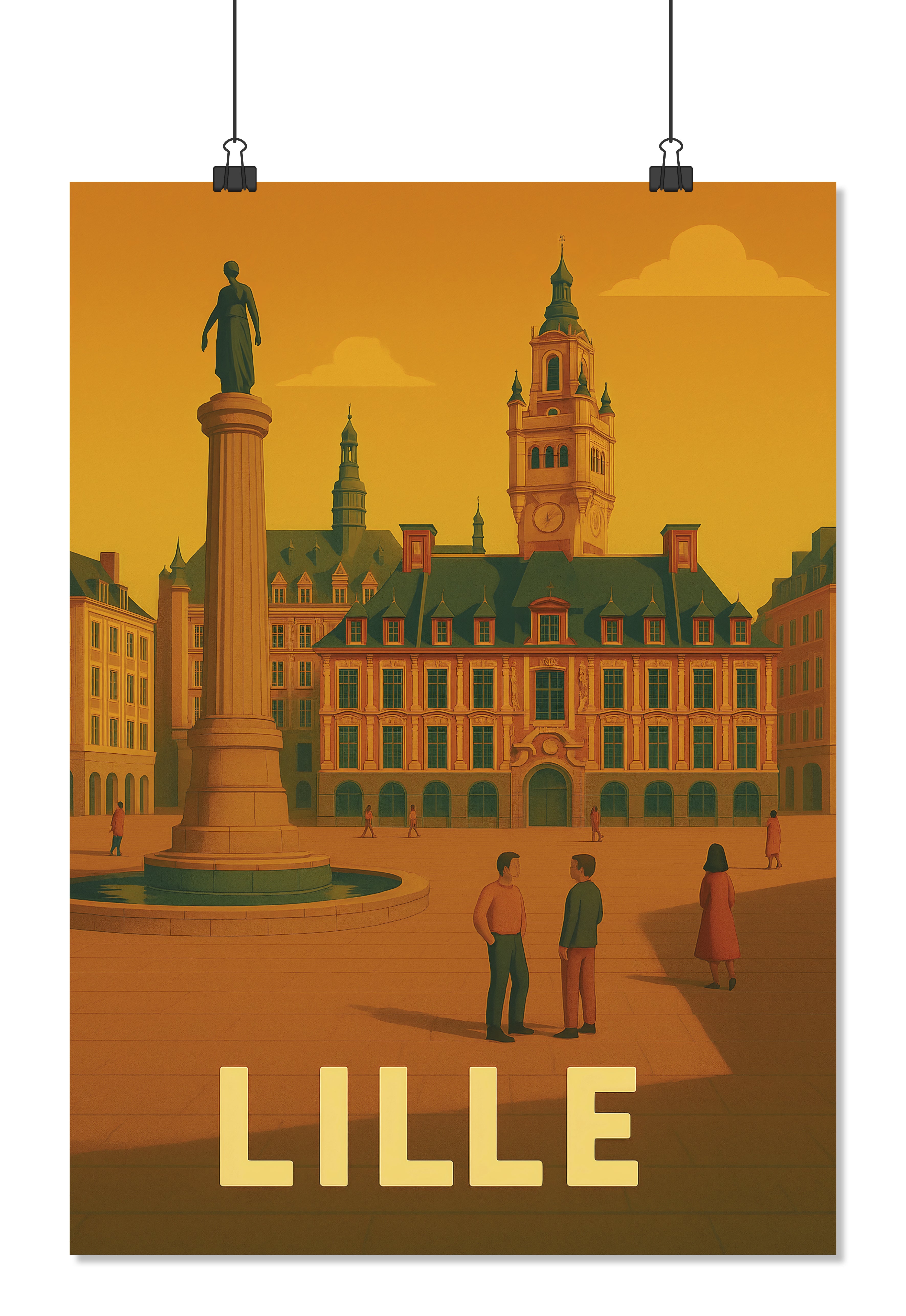 Affiche Lille