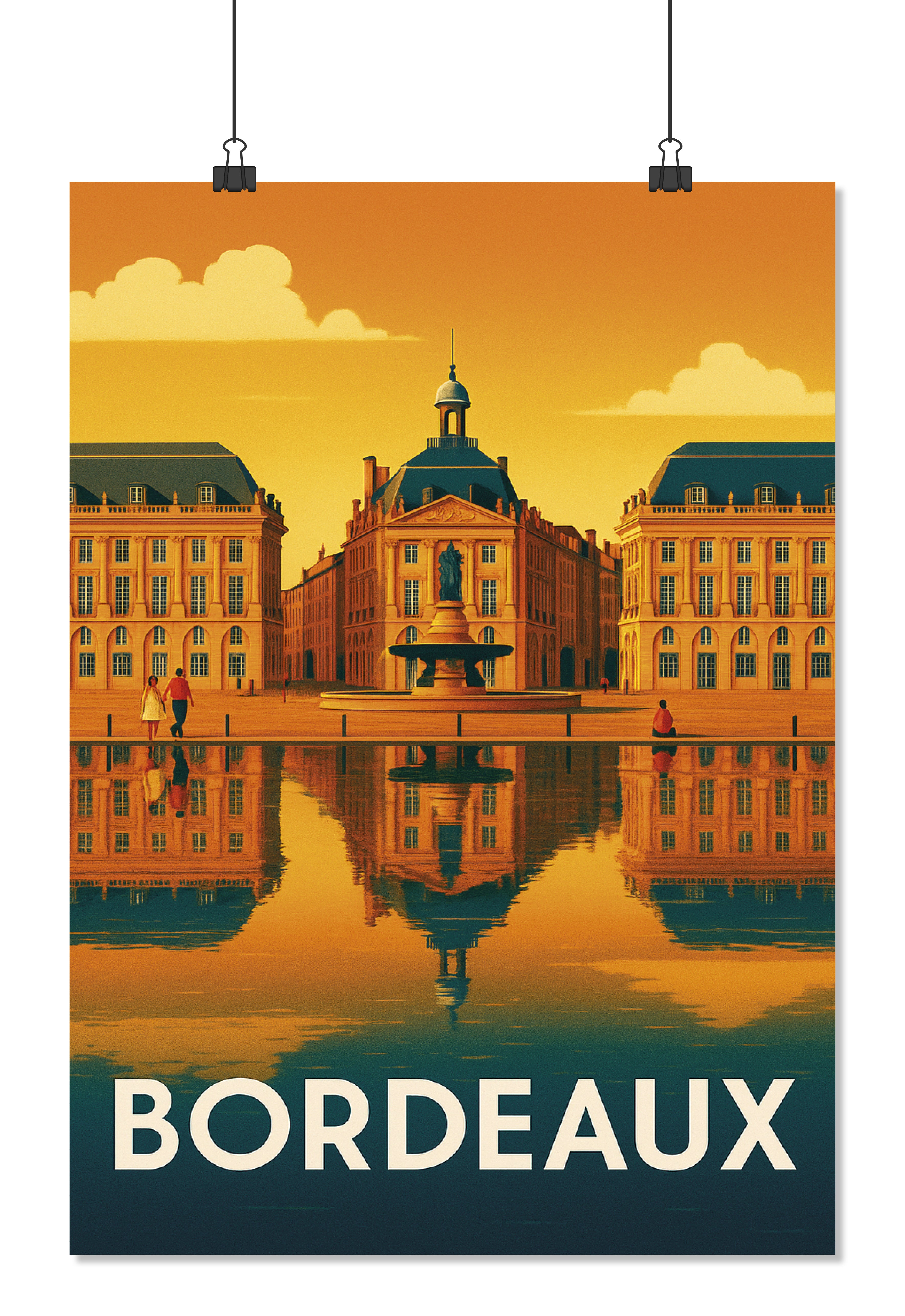 Affiche Bordeaux
