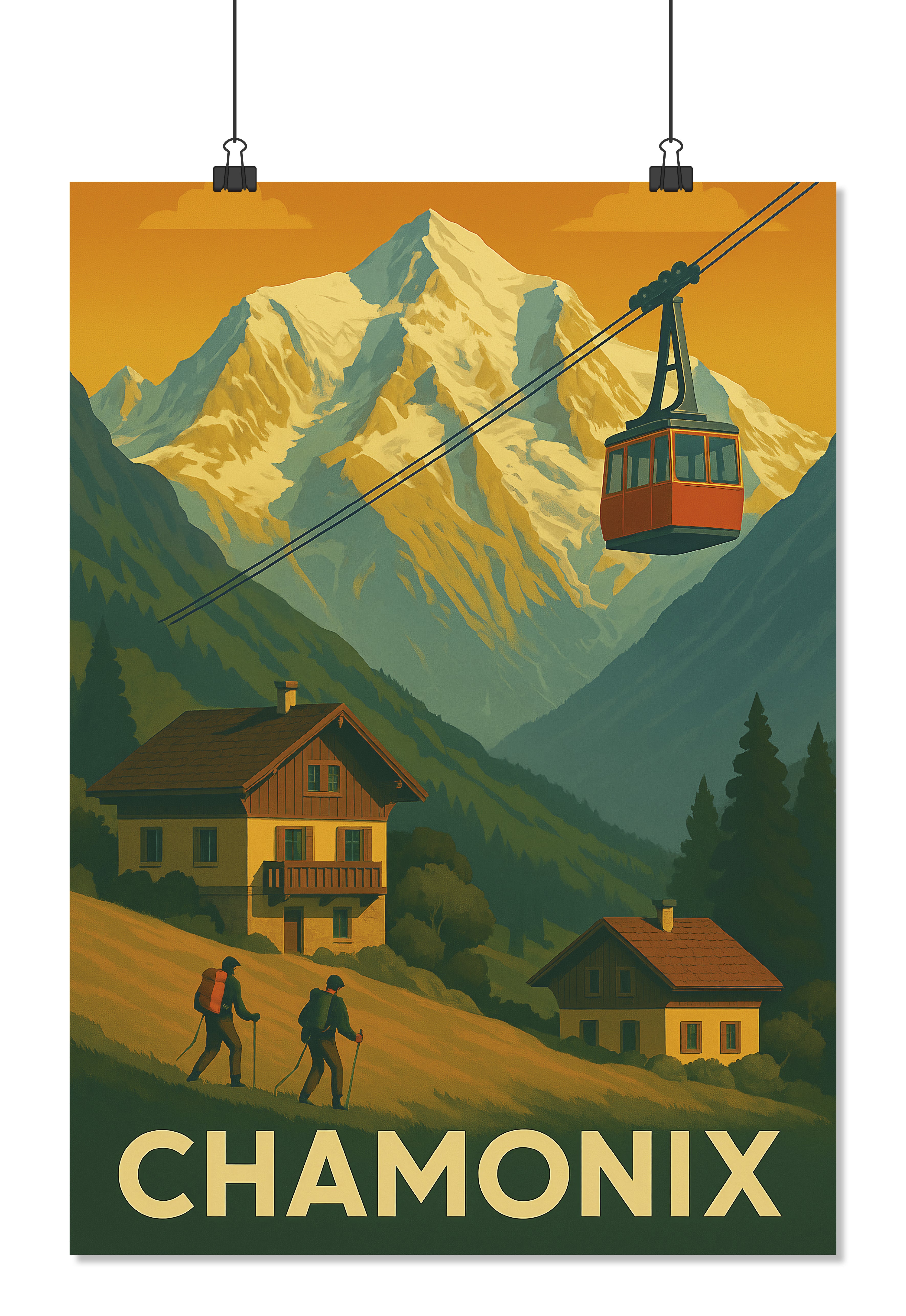 Affiche Chamonix