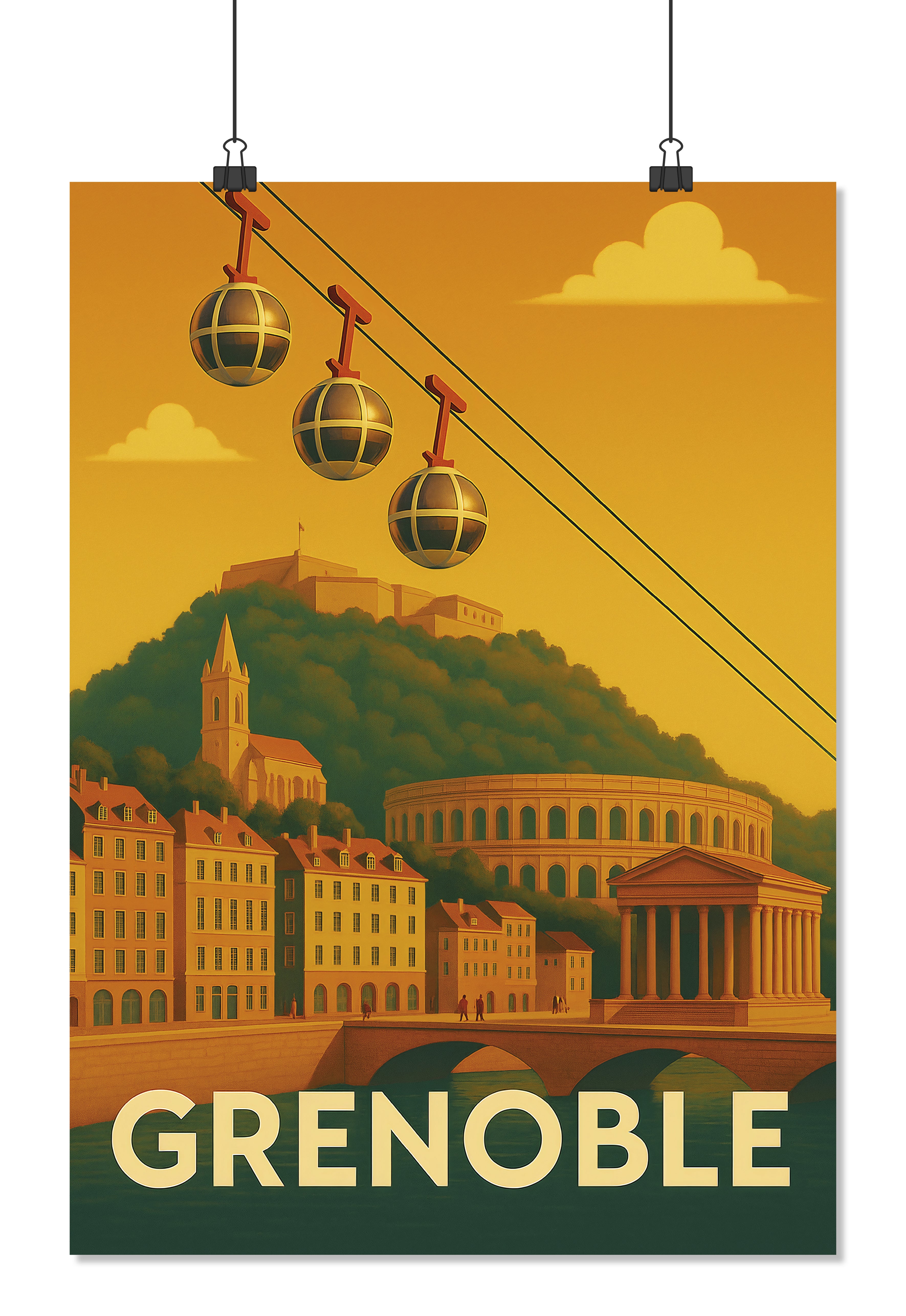 Affiche Grenoble
