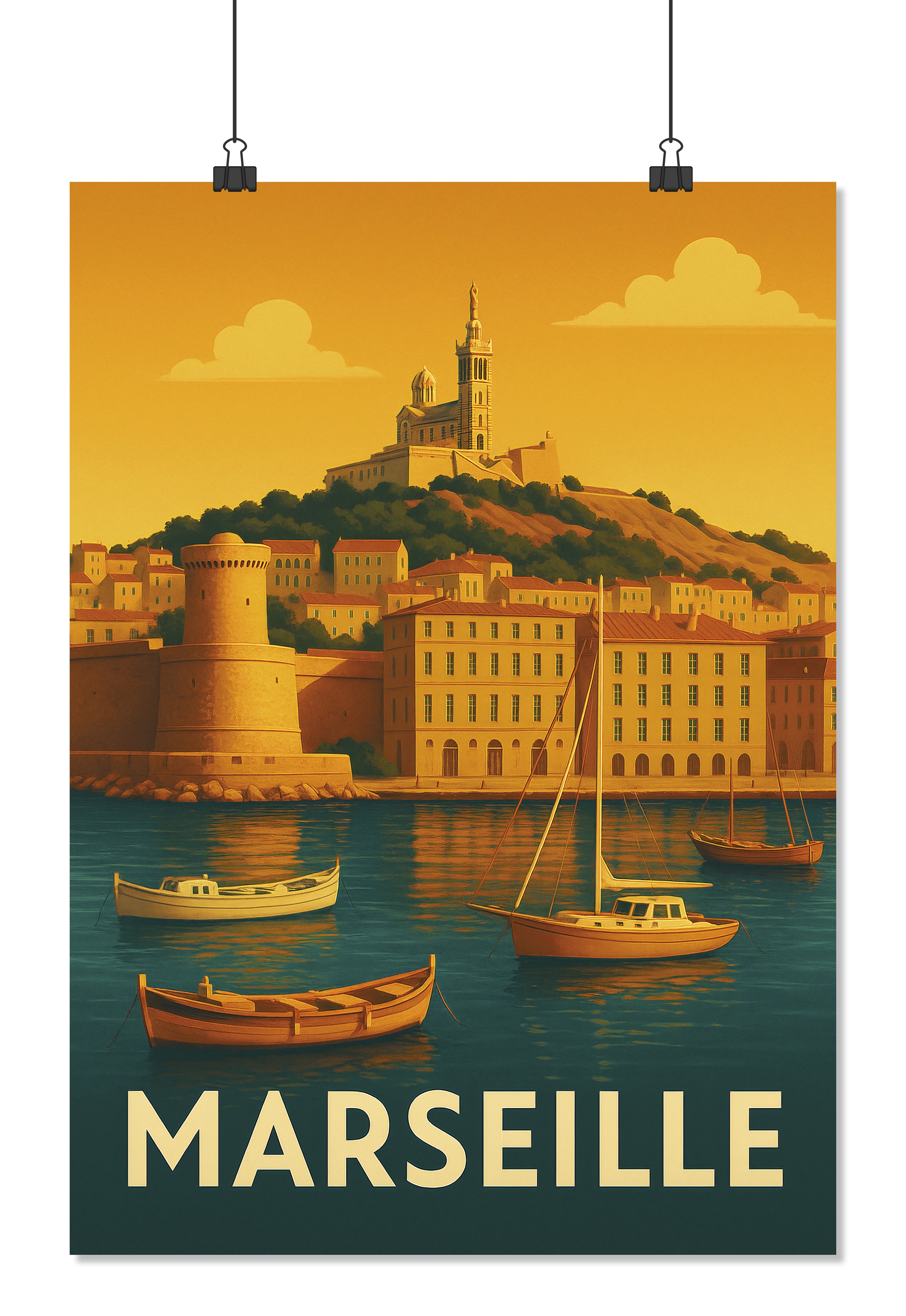 Affiche Marseille