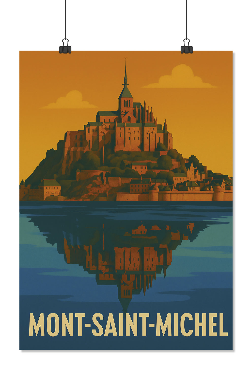 Affiche Mont-Saint-Michel