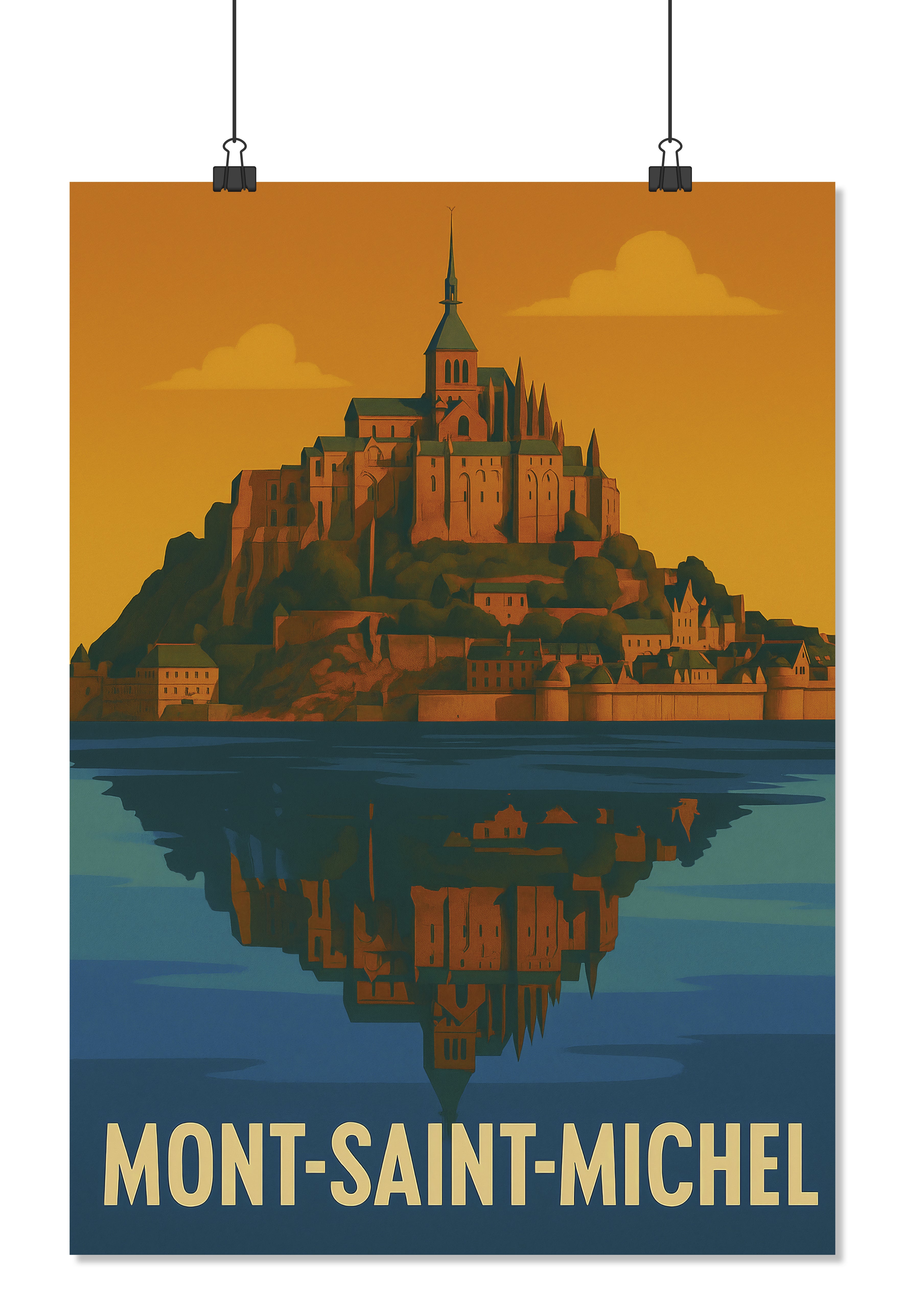 Affiche Mont-Saint-Michel