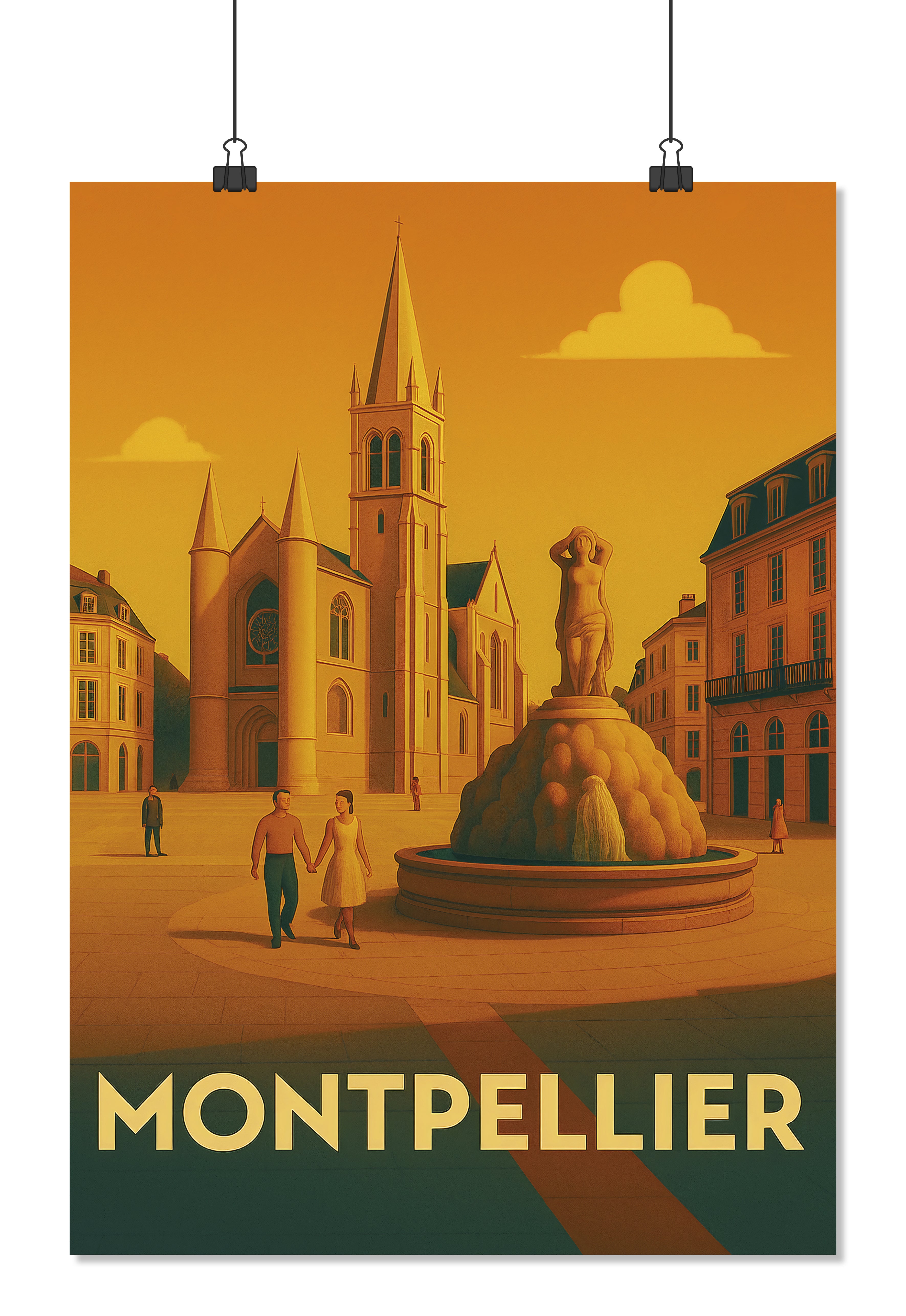 Affiche Montpellier