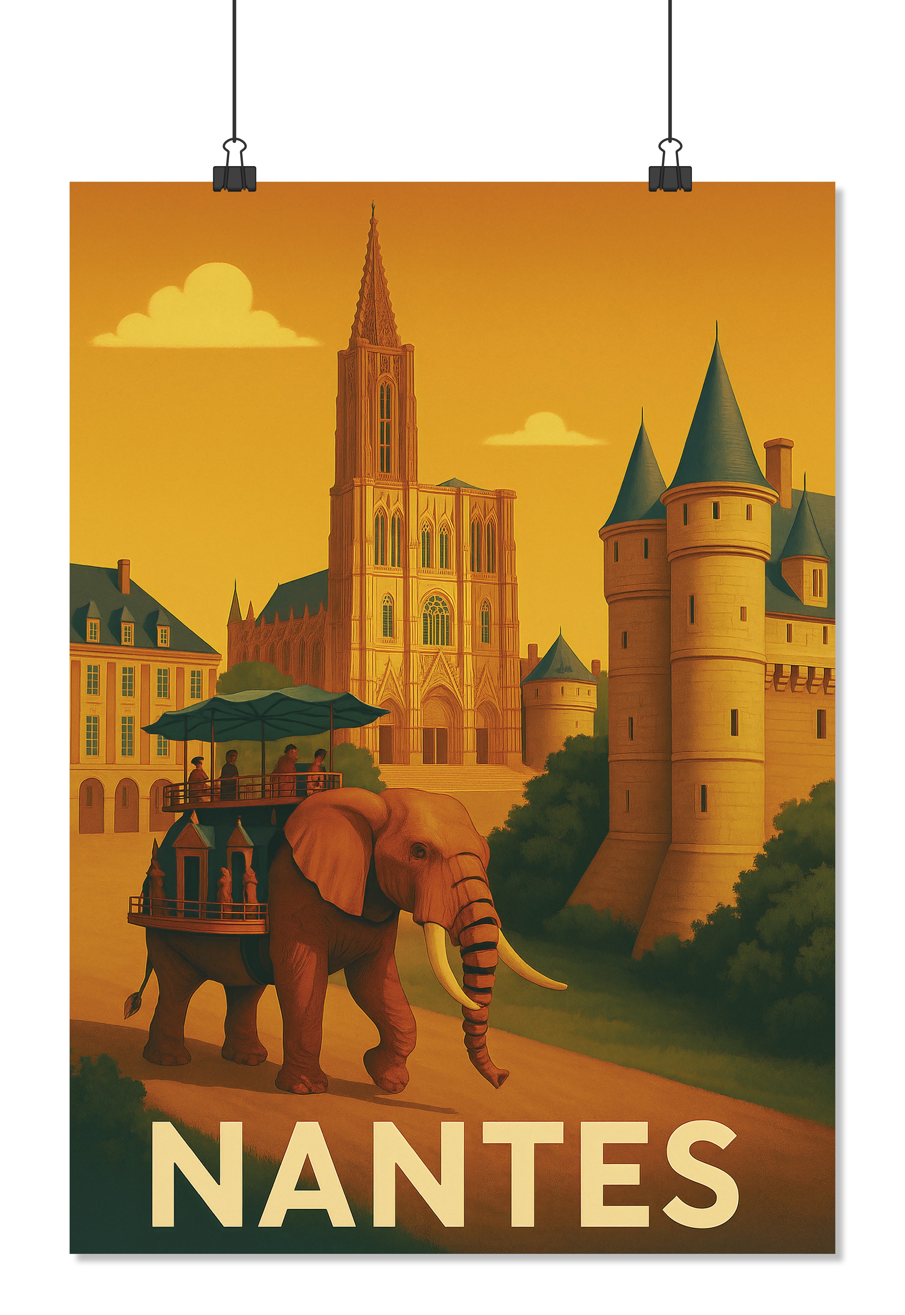 Affiche Nantes
